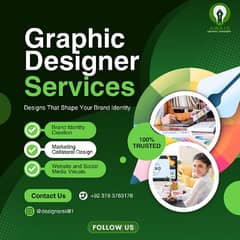 Graphic designing services available