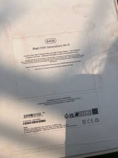 Ipad 10th generation ( wifi)64GB