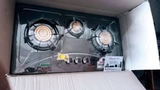 gas stove New box pack 1 Year warranty