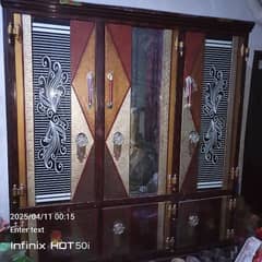 iron saf almari 3 door weight 80kg