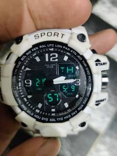 Sports watch white