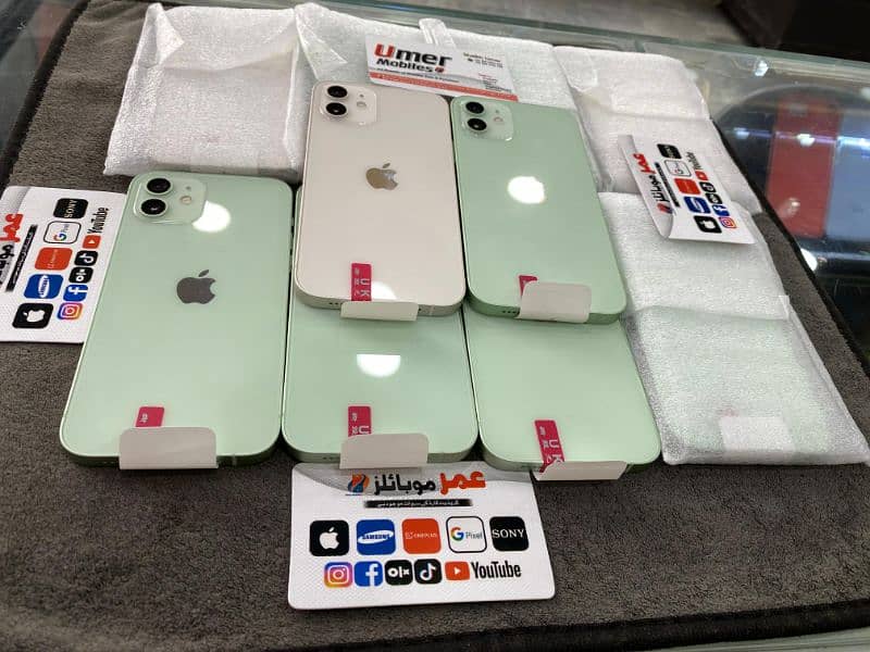 iPhone 12/12pro/12pro Max 128/256 Dual Sim Pta Approved 0