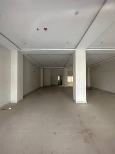 4400 Sqft Dual-Level Commercial Hall for Rent Separate Entrances Near Clock Tower & Tim Hortons, Bahria Town Phase 7