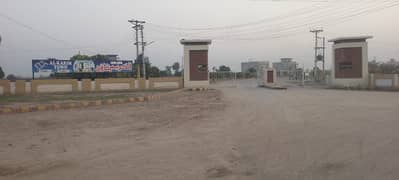 Al Karim Town  Sahiwal 2 Marla Commercial Plot Available On 36 Months Installment