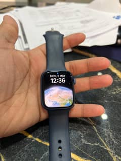 apple series 7 45mm with total box
