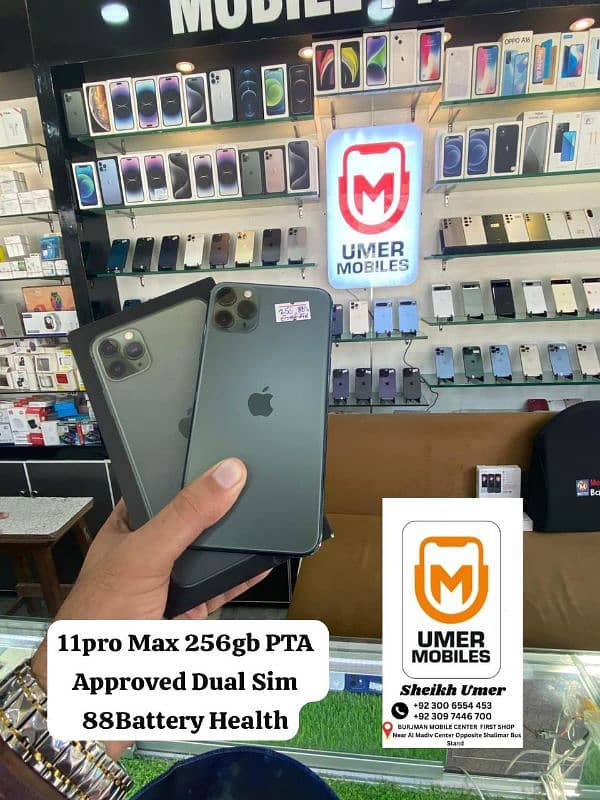 iPhone 11/11pro/11pro Max Dual SIM Pta Approved 2