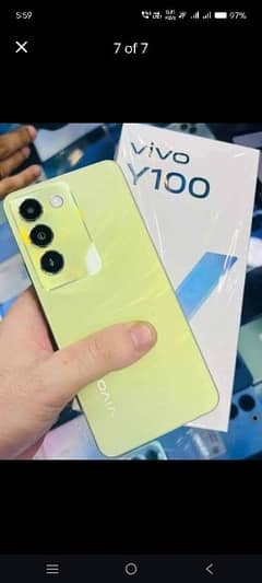 vivo y100 Ram 8+8/256 10 day use ful warranty