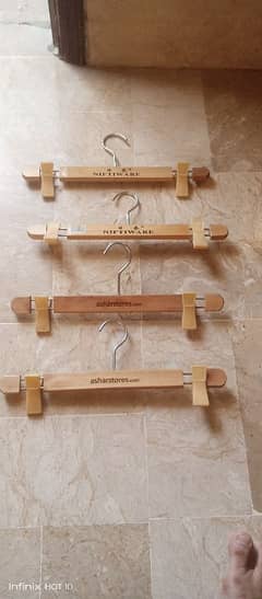 wooden hanger