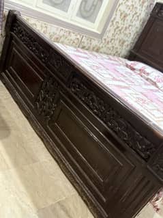 Wooden bed for sale