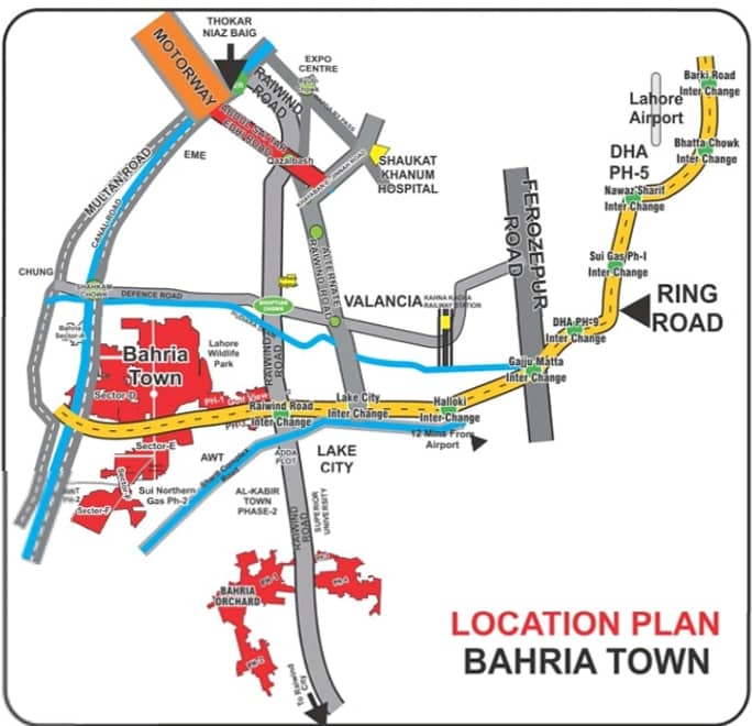 8 Marla Ready to Construct Plot in Bahria Orchard Low Cost Block J 9