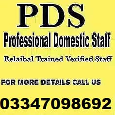 Babysitter, House maid, Cook , Nanny , Couple , Drivers ,Patient care