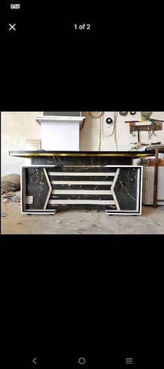 luxury CEO office table / executive Table / Workplace desk / computer