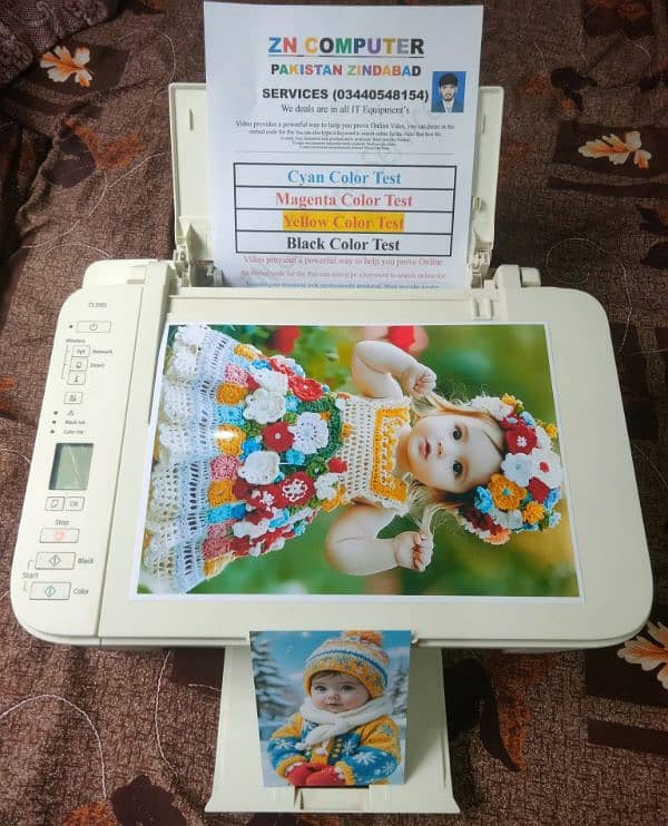 All in one Printer, Mobile to Print, Wifi Print, Color Printer 4