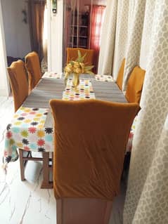 6siter dining table
