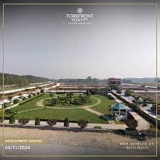 Corner 5 Marla plot up for sale at forefront Mardan