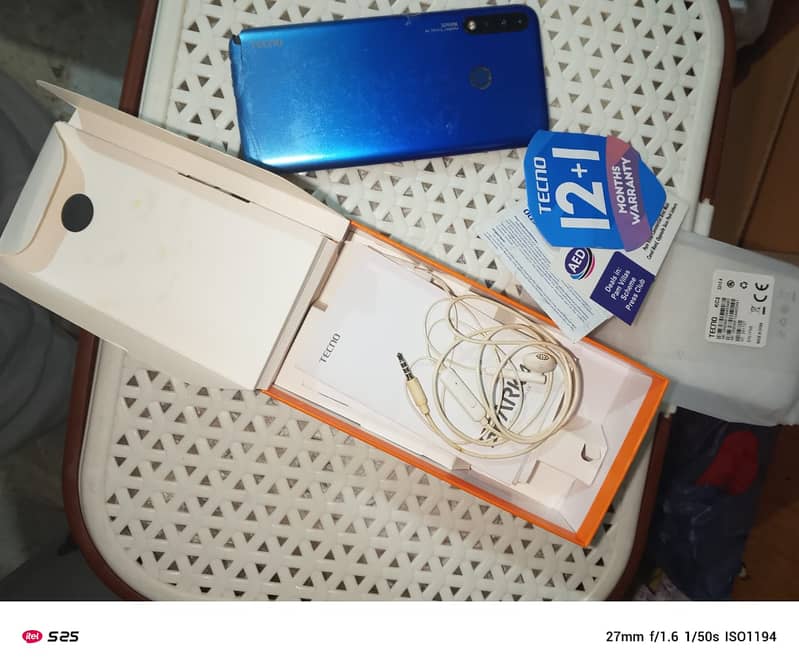Tecno Spark 4 3/32GB PTA APPROVED 2