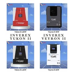 Inverex Yukon II 3.5KW & 5.6KW and Veyron II 4KW & 6KW