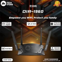 Dlink DIR-1960 Smart Mesh Router EXO AC1900 With Box (Renewed)