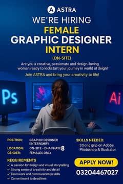 Graphic designer internship
