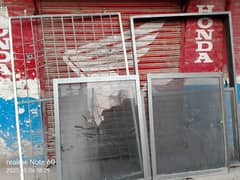 Grills, Windows and Shed for sale