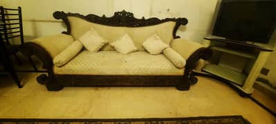 sofa set complete. 6 seats.