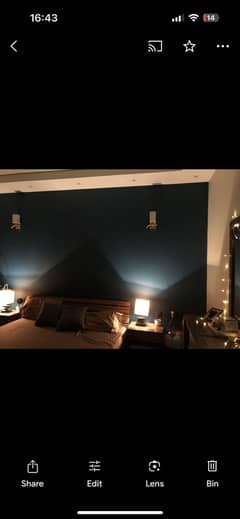 Interwood Bed Set (bed, side tables, console and mirror)