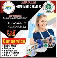 House maid , Maids , Baby Sitter, Male Cook , Couple , Driver , Chef