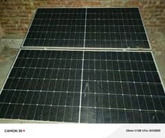 2 solar plates with stand and 1.2 kilo watt Enverter