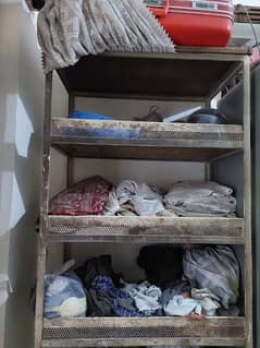 PURE STRONG IRON 5 SHELFS RACKS HEAVY IRON WEIGHT STRONG RELIABLE HEAV