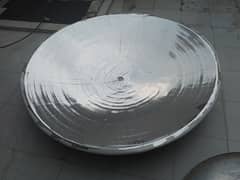 Solar Cooker 6 foot reflective dish with stand