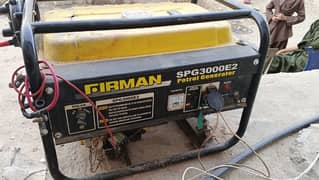 FIRMAN 2.5 KVA PETROL AND GAS GENERATOR PERFECT WORKING