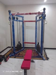 New Cross cable machine and Bench