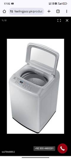 Samsung washing machine