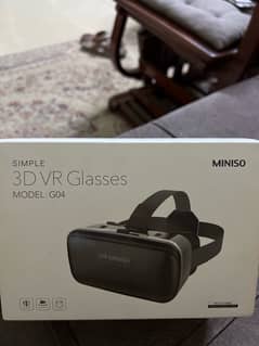 3d vr glasses great condition from miniso