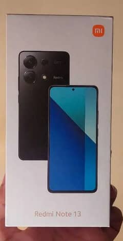 redmi note 13 8/256 with box and charger
