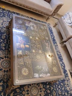 sofa set with table