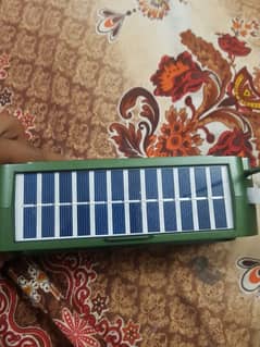 Solar charging Speaker and torch