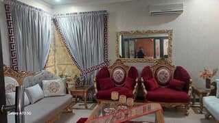 1-Kanal Furnished Lower Portion Available For Rent On 100 Feet Road ,Facing Park Block D Of Model Town