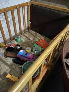 Baby bed | Baby crib| totally wooden work