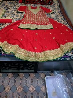 bridal lehnga and maxi