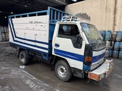 Toyota Dyna white/blue Colour