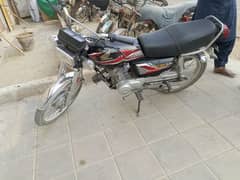 honda cg 125 urgent sale