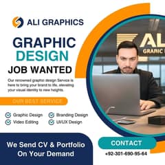 i want Job for Graphic Designer