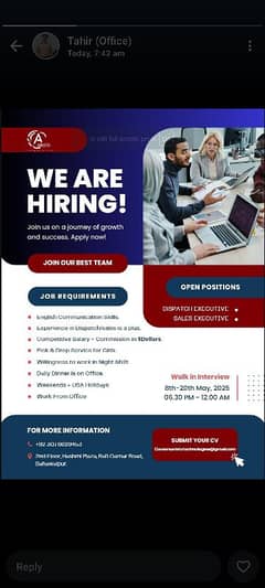 Call center Female staff required