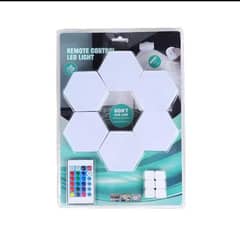 Colorful Hexagon 6 pcs lights set