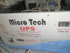 ups 1500 w double battery 100% working condition