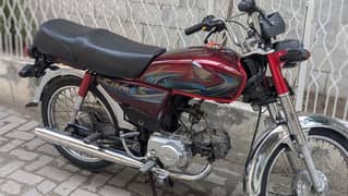 Honda CD 70 2024 model home used fit condition 03214846834 call me