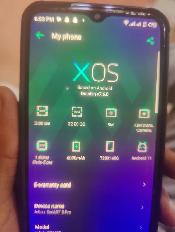 infinix smart 5 pro dual sim pta approve 7