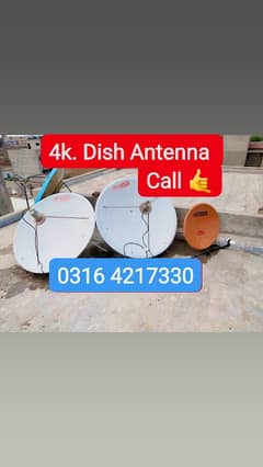 HD dish antenna TV installation 0316 4217330