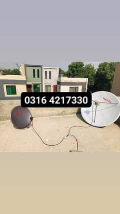 HD dish antenna TV installation 0316 4217330